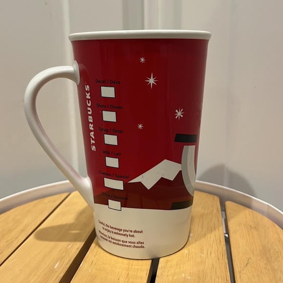 Starbucks Holiday Christmas Mug Vintage 2011 Red - Picture 2 of 5